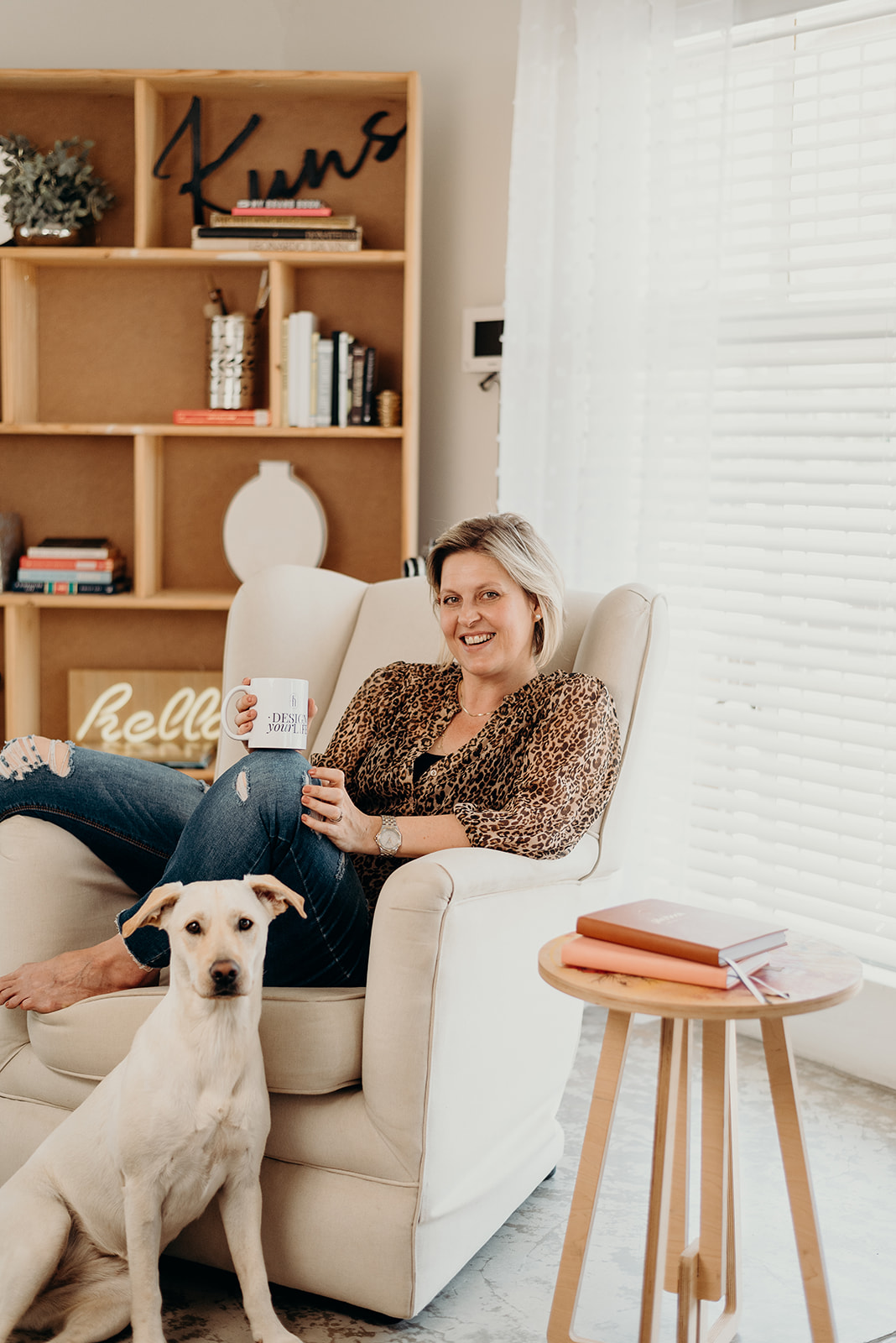 Nelett from Kunshuis working from home